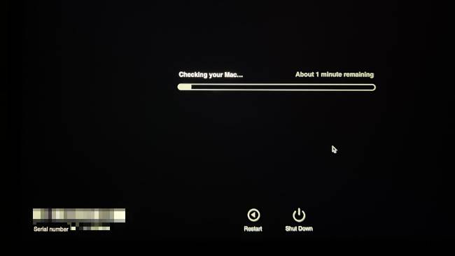 Apple Diagnostics boot mode