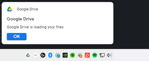 Google Drive syncs some files automatically. 