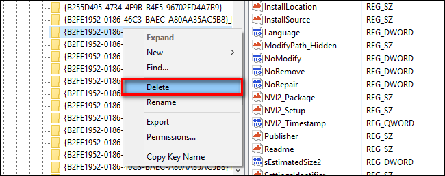 How to Manually Remove Programs from the Windows Uninstall Program List