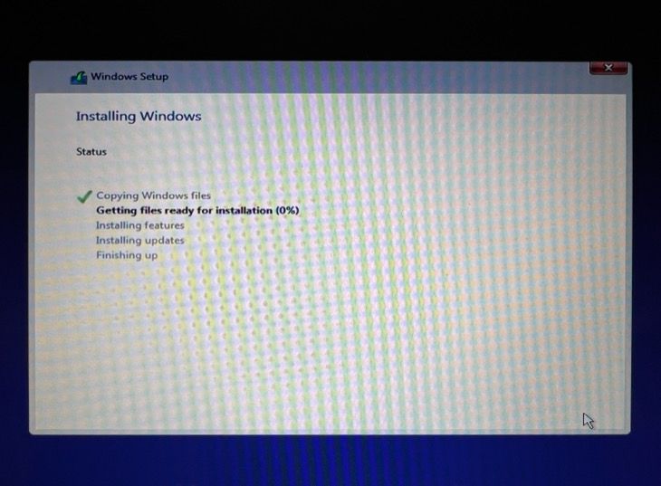 Let Windows install to your "BOOTCAMP" partition