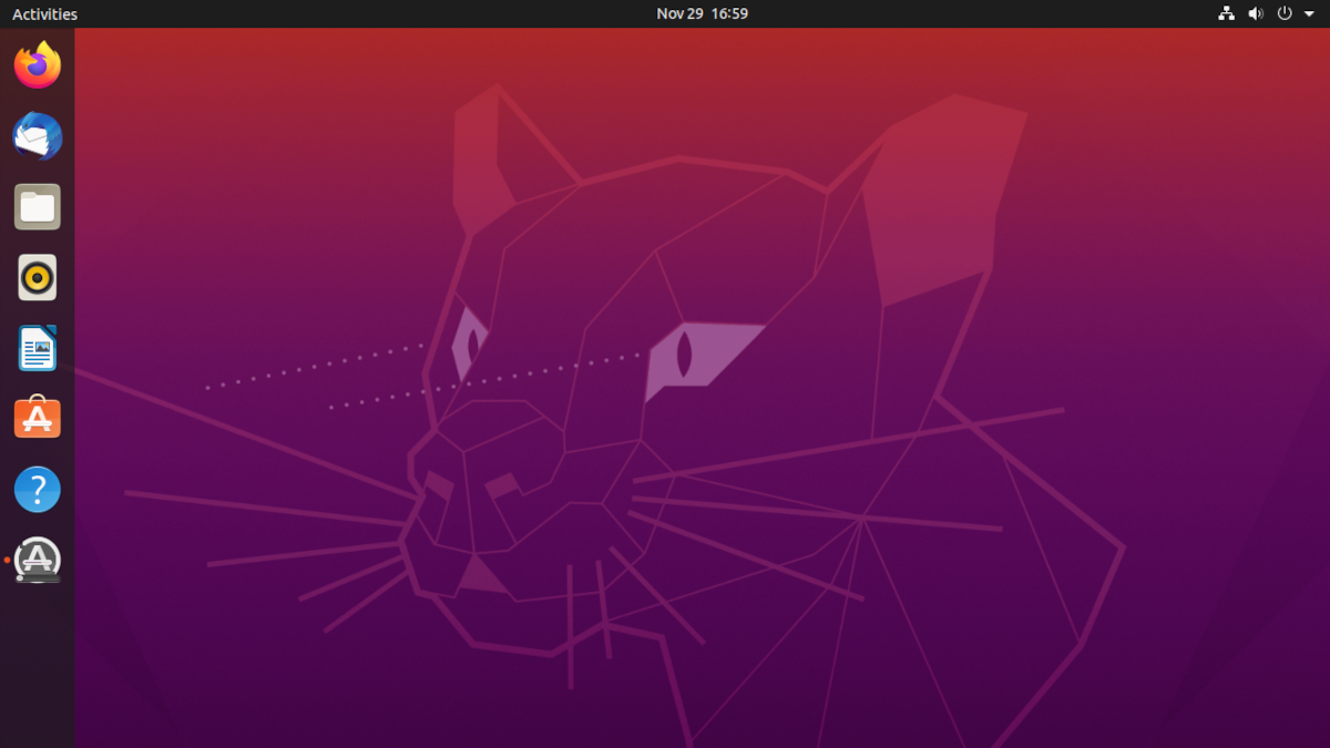 Ubuntu 20.04 with GNOME desktop