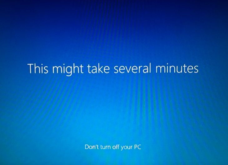 Finalize Windows 10 setup process