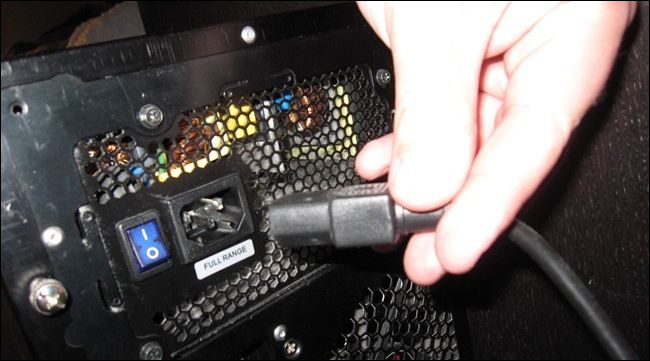 Power off and unplug your PC