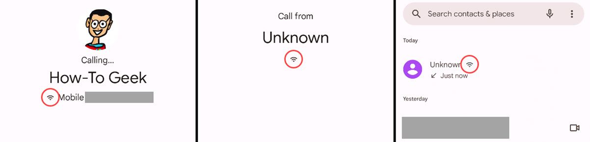 Wi-Fi Calling in Phone by Google app.