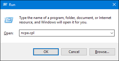 assign static ip on windows 10