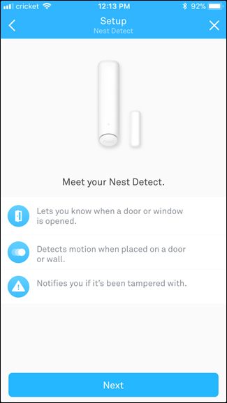 Nest cheap detect setup