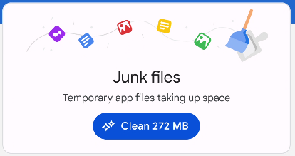 Junk files.