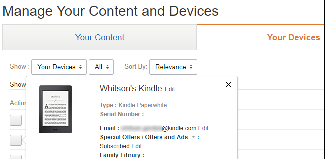 Click the &quot;Add Email&quot; button and enter your Kindle's email address