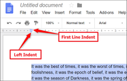 How To Indent Paragraphs In Google Docs