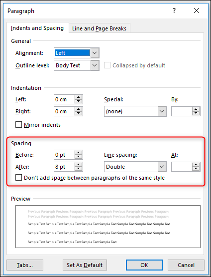 How to Control Line and Paragraph Spacing in Microsoft Word