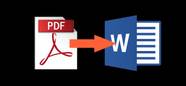 How To Convert A PDF To A Microsoft Word Document