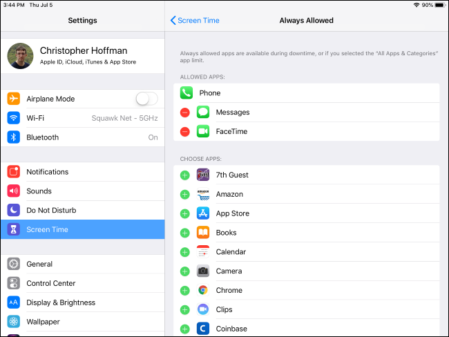 How to Use and Configure Screen Time on Your iPhone or iPad