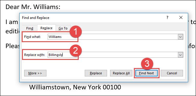 How to Find and Replace Text in Microsoft Word