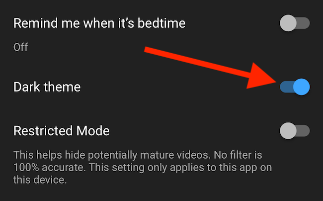 How To Enable Dark Mode In YouTube