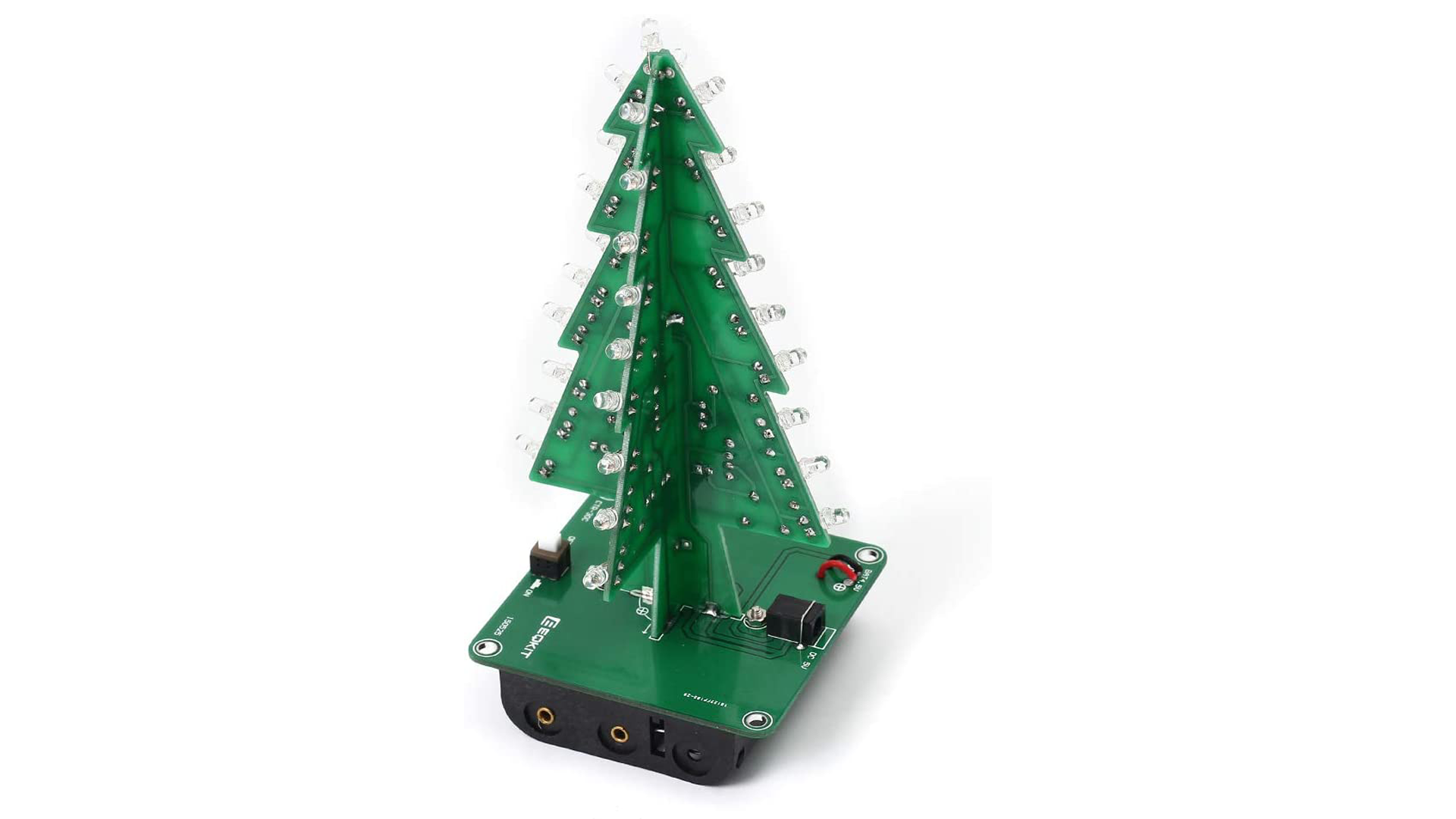 IS ICStation DIY Soldering Practice, 3D Christmas Tree Electronic Assemble Kit