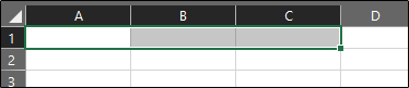Highight cells in Excel