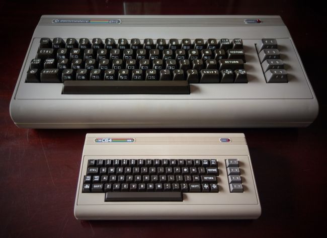 TheC64 Mini and Breadbin Commodore 64. Thank you to Chris Whillock for the picture.