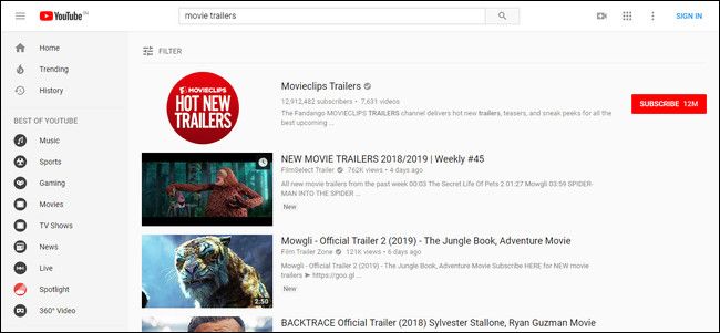 youtube-watch-movie-trailers-header