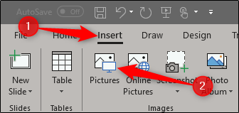 Insert an Image in PPT
