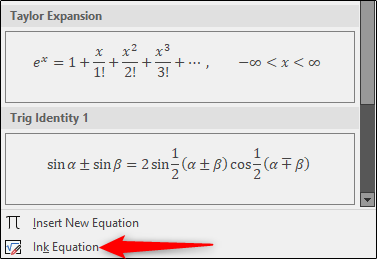 Ink equation