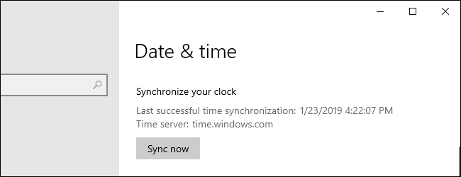 Date &amp; time options in Settings