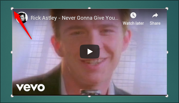 rick astley never gonna give you up powerpoint