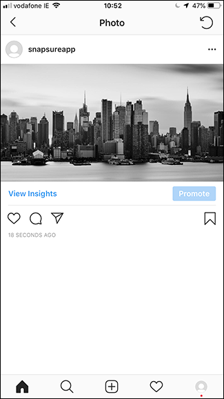 Instagram landscape image