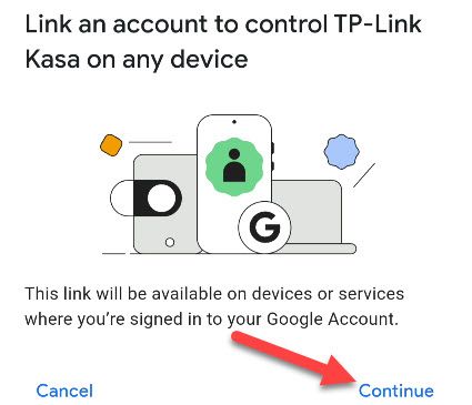 Link the account with Google.