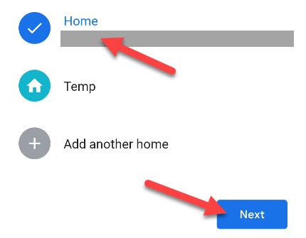 Choose your home.