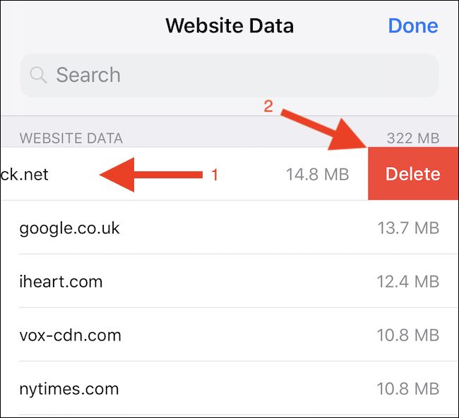 How to See and Remove All The Data sites Have Saved on Your iPhone or iPad