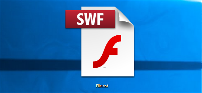 SWF file on Windows desktop