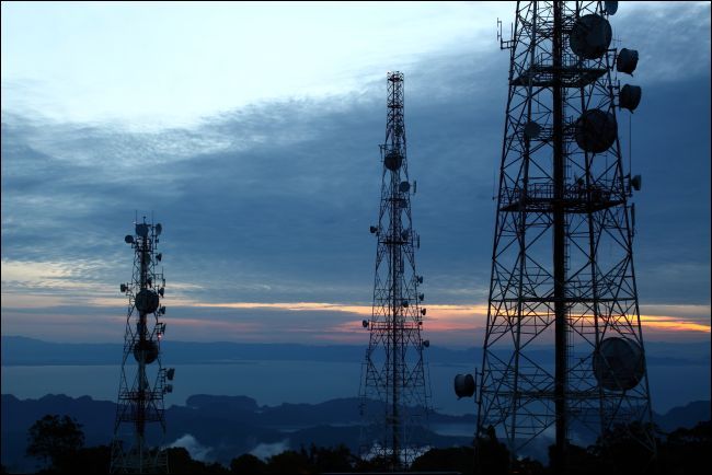 Cellular communications towers