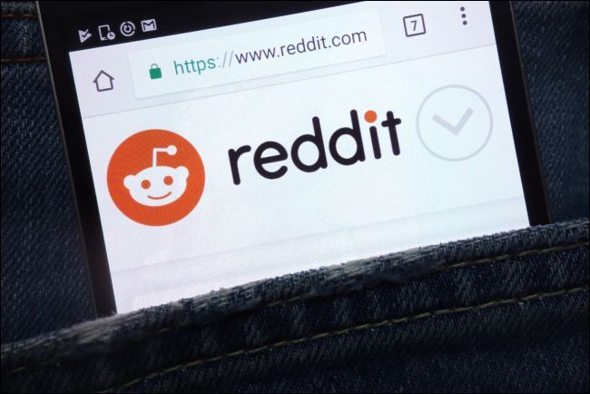 Reddit in Chrome on an Android phone