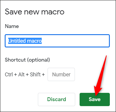 You don't need to worry about naming it, click Save
