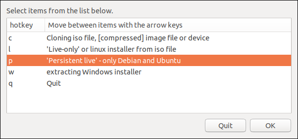 Ubuntu and Debian only option