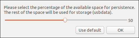 persistent storage slider