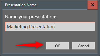 Name your presentation