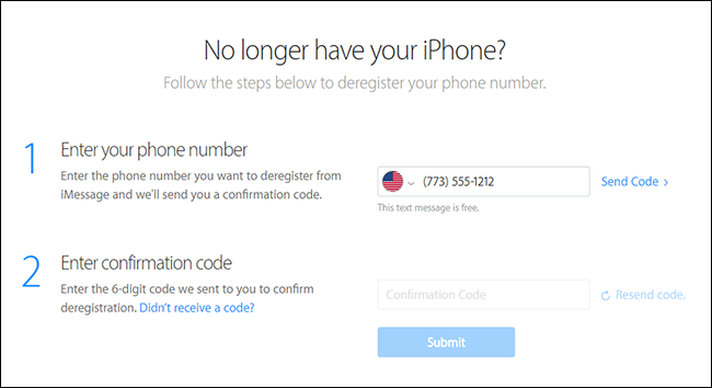 Enter your phone number and the confrimation code when it arrives