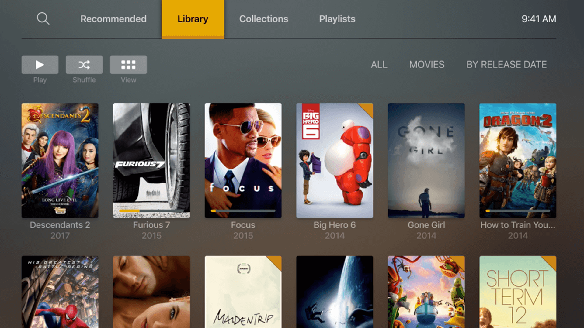 Plex Library.