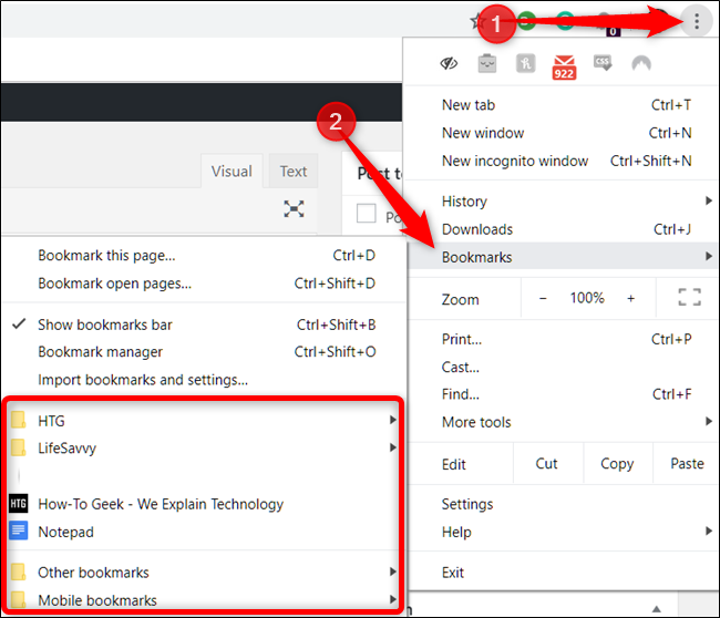 How to Create, View, and Edit Bookmarks in Google Chrome