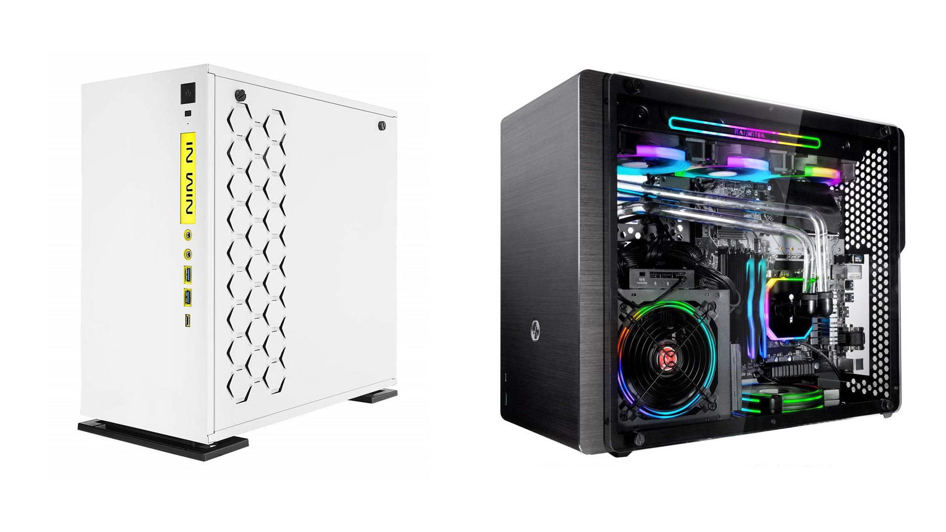 The InWin 301C and the OPHION M EVO ALS