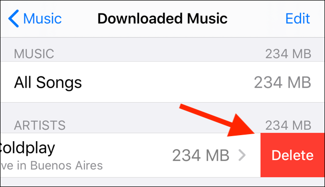 Delete All Music From an Artist From Apple Music