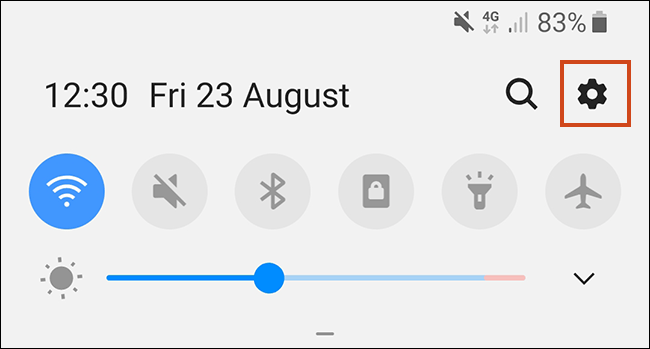 The Notifications Area for Android Phones