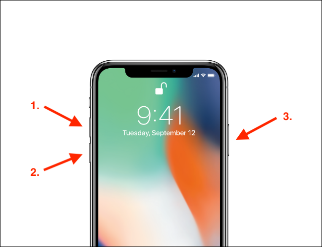 How to Force Restart iPhone X style device with notch and home bar
