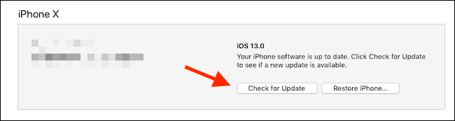 Update iPhone to Latest iOS software Using iTunes