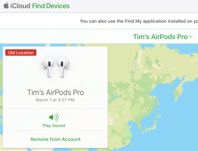 Remove AirPods from your Apple ID remotely via Find My
