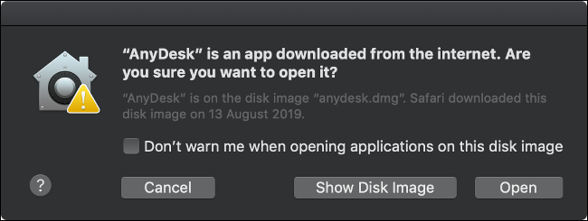 macOS GateKeeper checking newly installed application