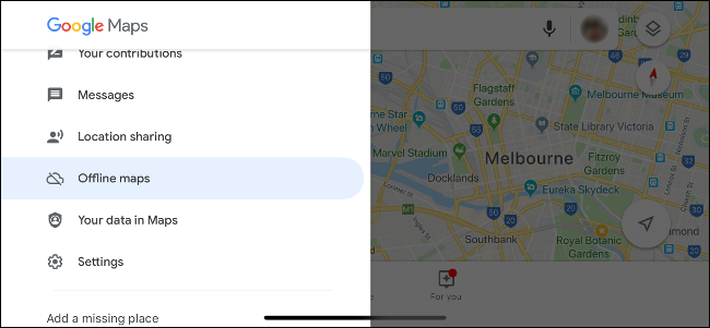 Google Maps for iPhone Offline Mapping