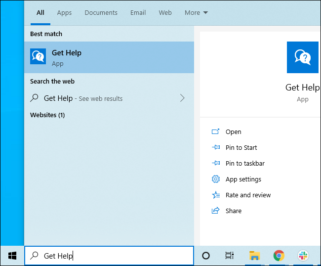 How to Get Help in Windows 10