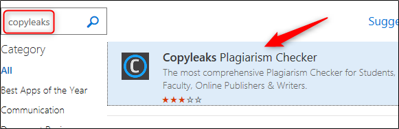 search for copyleaks